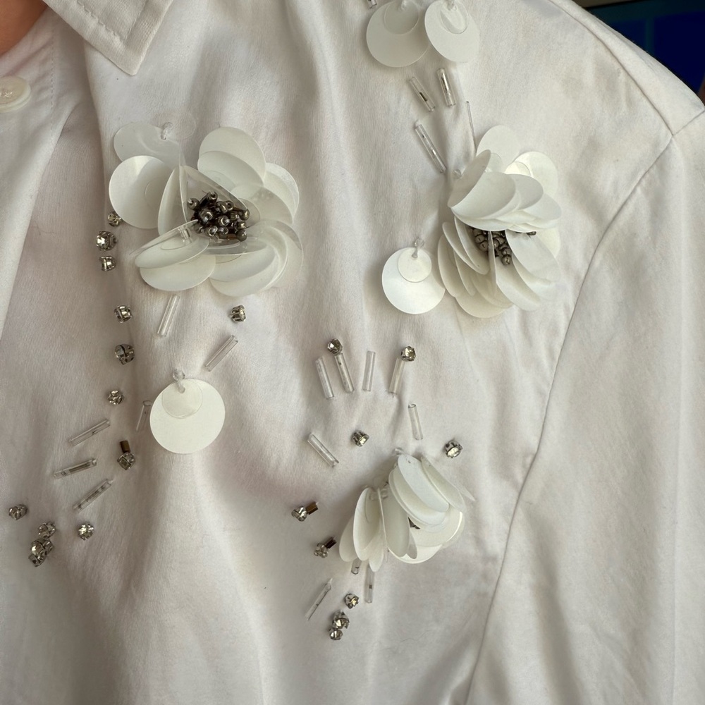 Zara Classic White Blouse